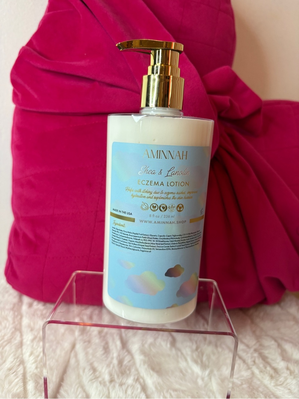 Aminnah Shea & Lanolin Eczema Lotion